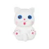 LEAN TOYS Baby Doll with Cat Long Brown Hair