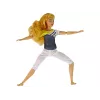 LEAN TOYS Baby Doll Yoga Mat Long Blonde Hair
