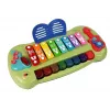 LEAN TOYS Baby Grand Piano with Cymbals and Illuminated Keys Music Toy