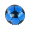 LEAN TOYS Ball Blue Black Rubber Large 23 cm Light