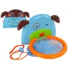 LEAN TOYS Bath Toy Mini Basketball Dog Rubber Fish