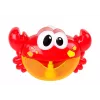 LEAN TOYS Bath Toy Soap Bubble Generator Red Crab