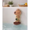 LEAN TOYS Bath Toys Set: Ship, Sea Animals, Waterfall, Suction Cups