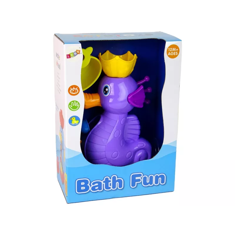 LEAN TOYS Bathing Toy Seahorse Waterfall Shower