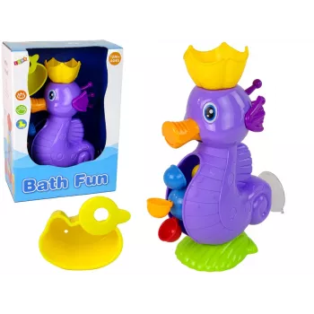 LEAN TOYS Bathing Toy Seahorse Waterfall Shower