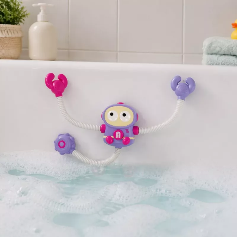 LEAN TOYS Bathing Water Toy Astronaut Shower with Water Circulation Suction Cups