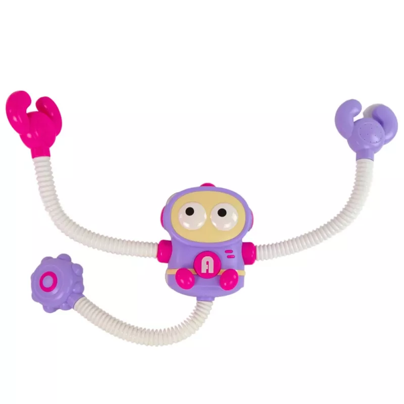 LEAN TOYS Bathing Water Toy Astronaut Shower with Water Circulation Suction Cups