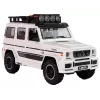 LEAN TOYS Battery-Powered Off-Road Car White
