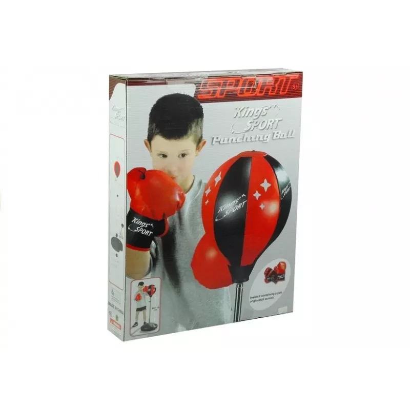 LEAN TOYS Big Boxer Set For Kids + Gloves Pear Stand