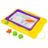 LEAN TOYS Blackboard with Stamps and Colorful Background