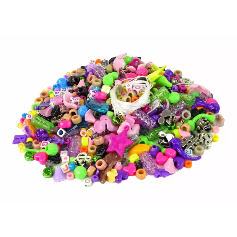 LEAN TOYS Bracelet Making Kit Beads Pendants Unicorn Jewelry