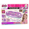 LEAN TOYS Bracelet Making Set Coloured Beads Container Creator
