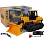 LEAN TOYS Bulldozer Caterpillar Wheels Remote Controlled by Hand Gesture 2.4G 1:28
