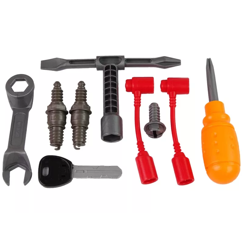 LEAN TOYS Car Engine for the Little Mechanic - DIY Assembly with Lights and Sounds
