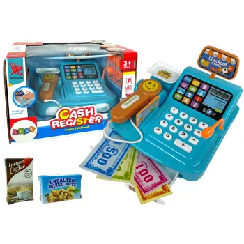 LEAN TOYS Cash Register Cookie Packaging Scale with Battery and Scanner