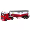 LEAN TOYS Cement Tanker Truck with Water Pouring Function, Lights and Sounds