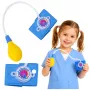 LEAN TOYS Children's Blood Pressure Monitor with Moving Hand, Blue