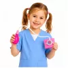 LEAN TOYS Children's Blood Pressure Monitor with Moving Hand Pink