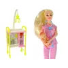 LEAN TOYS Children's Doll Doctor Long Hair Accessories