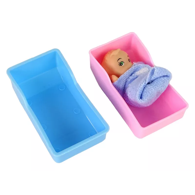 LEAN TOYS Children's Doll Doctor Long Hair Accessories