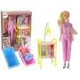 LEAN TOYS Children's Doll Doctor Long Hair Accessories