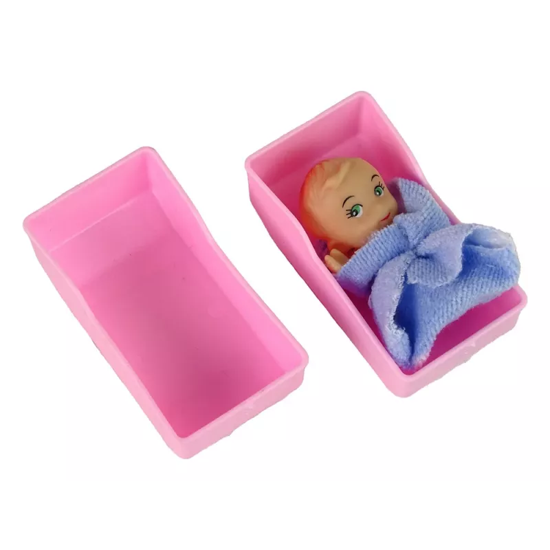 LEAN TOYS Children's Doll Doctor Long Hair Accessories