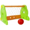 LEAN TOYS Children's Green and Orange Football Goal