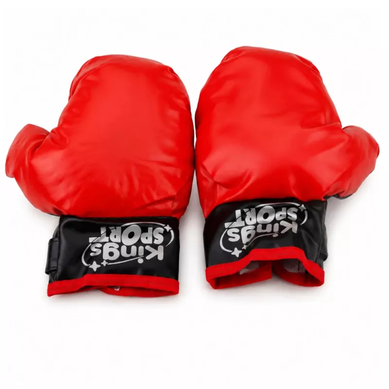LEAN TOYS Children's Punching Bag Exercise Set Muay Thai Gloves 65x22cm L