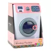 LEAN TOYS Children's Washing Machine Rotating Drum Lights Sounds White Pink
