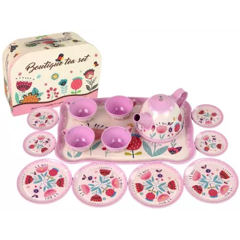 LEAN TOYS Coffee and Tea Set in a Trunk