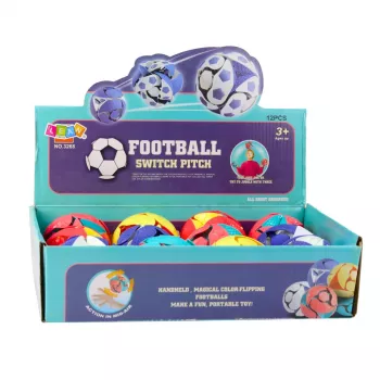 LEAN TOYS Color Changing LED Juggling Ball 8 cm Multi-color
