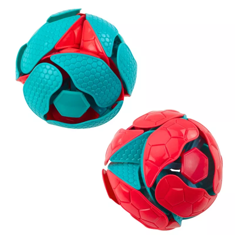 LEAN TOYS Color Changing LED Juggling Ball 8 cm Multi-color