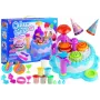 LEAN TOYS Color Clay DIY Birthday Party Cake House - 24 Colors Air-Dry Modeling Clay Craft Kit with Tools, Molds & Accessories for Kids Ages 6+