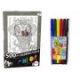 LEAN TOYS Colours Puzzle 500 Elephant