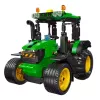 LEAN TOYS Construction Blocks Farm Tractor Agricultural Green 304 pcs