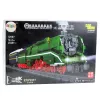 LEAN TOYS Construction Blocks Remote Controlled Steam Locomotive RC 2348 el. – 2,348 Pieces