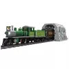 LEAN TOYS Construction Blocks Remote Controlled Steam Train RC Green 1212 pcs