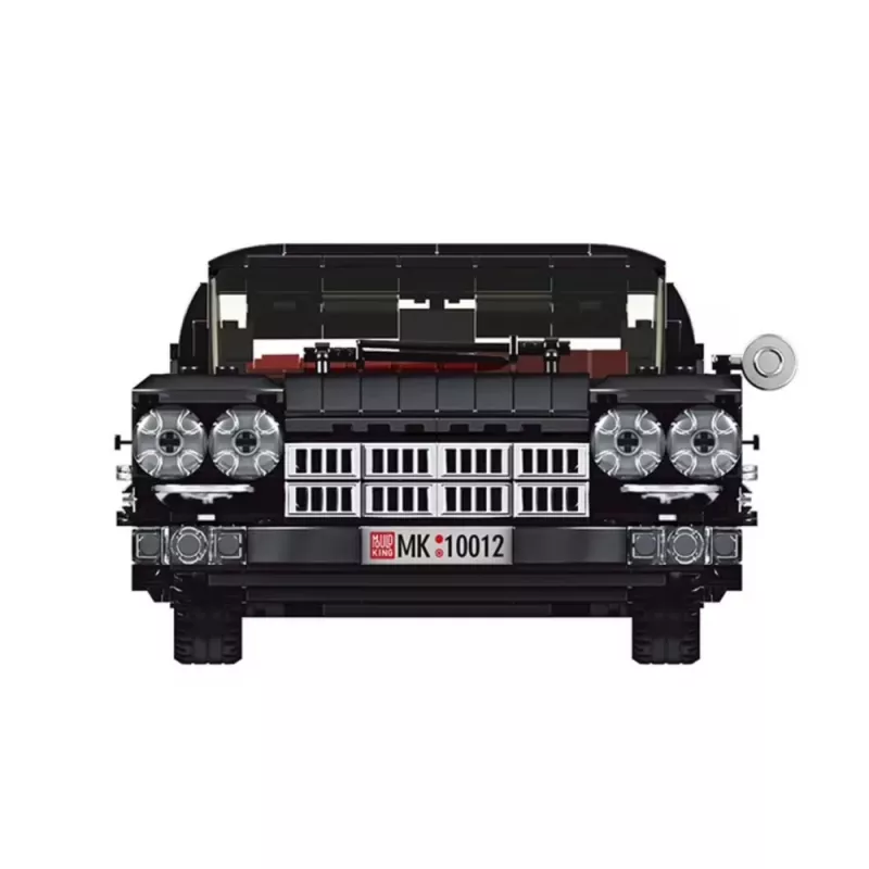 LEAN TOYS Construction Bricks Classic Car Cabrio Cadi-Elrado Black 1324 pcs.
