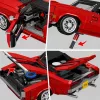 LEAN TOYS Construction Bricks Sports Car Charger Red 1869 pcs.