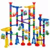 LEAN TOYS Construction Set Ball Track Tunnels Colorful Dinosaurs 192 pcs