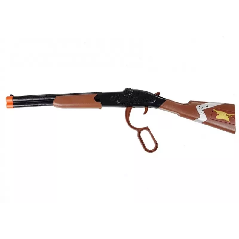 LEAN TOYS Cowboy Set Lever Action Rifle Colt Revolver Sheriff Badge
