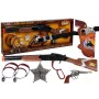 LEAN TOYS Cowboy Set Lever Action Rifle Colt Revolver Sheriff Badge