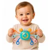 LEAN TOYS Crab Sensory Educational Toy For Toddlers Rattle Teether Blue