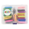 LEAN TOYS Creative Set of Clay Modeling Clay 24 Colors Accessories