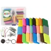 LEAN TOYS Creative Set of Clay Modeling Clay 24 Colors Accessories