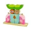 LEAN TOYS Creative Wooden Spatial Puzzle Owl 3D