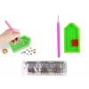 LEAN TOYS Diamond Embroidery Sticker Set Animals Garden Rainbow Mosaic