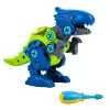 LEAN TOYS Dinosaur Construction Blocks Screwing Set with Screwdriver 4-in-1