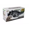 LEAN TOYS Dinosaur on Battery Triceratops Gray