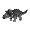 LEAN TOYS Dinosaur on Battery Triceratops Gray